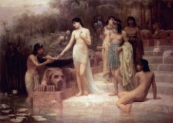 Edwin Long_1829-1891_Pharaoh's Daughter - The Finding of Moses.jpg